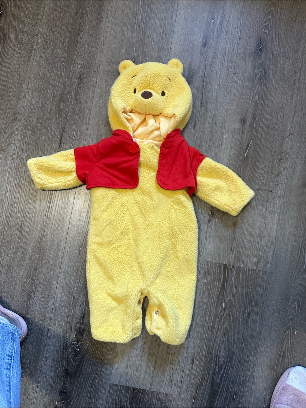POTTERY BARN KIDS Winnie The Pooh Plush Baby Infant Costume 0-6
Months